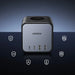 Ugreen cube power strip 65W USB / USB C + 3x AC socket black (CD268) - Cell phone USB charger<<<HurtelXML