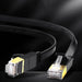 Ugreen Ethernet patch cord U/FTP Cat. 7 10Gb/s flat 0.5m black (NW106) - Network cables<<<HurtelXML