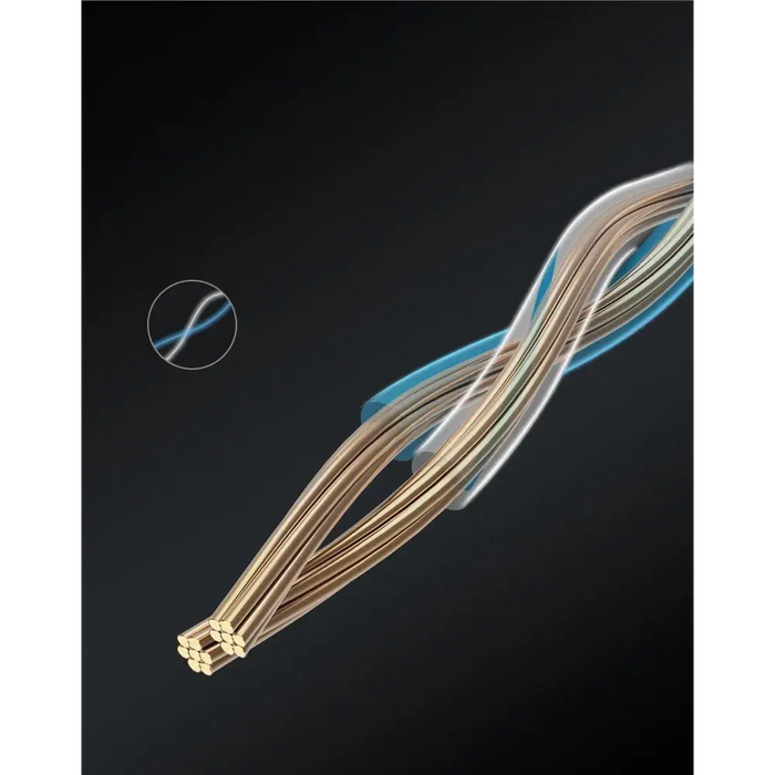 Ugreen Flat Cable Internet Cable Ethernet Patchcord RJ45 Cat 6 UTP 1000Mbps 0.5m Black (50183) - Network