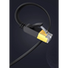 Ugreen Flat Cable Internet Network Cable Ethernet Patchcord RJ45 Cat 7 STP LAN 10 Gbps 10m Black (NW106 11265)