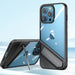 Ugreen Fusion Kickstand Case iPhone 13 Pro Hard Cover with Gel Frame and Stand black (90153) - Cell phone cases