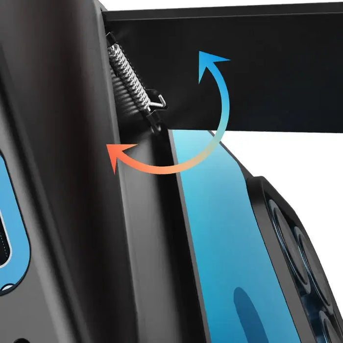 Ugreen Fusion Kickstand Case iPhone 13 Pro Hard Cover with Gel Frame and Stand black (90153) - Cell phone cases