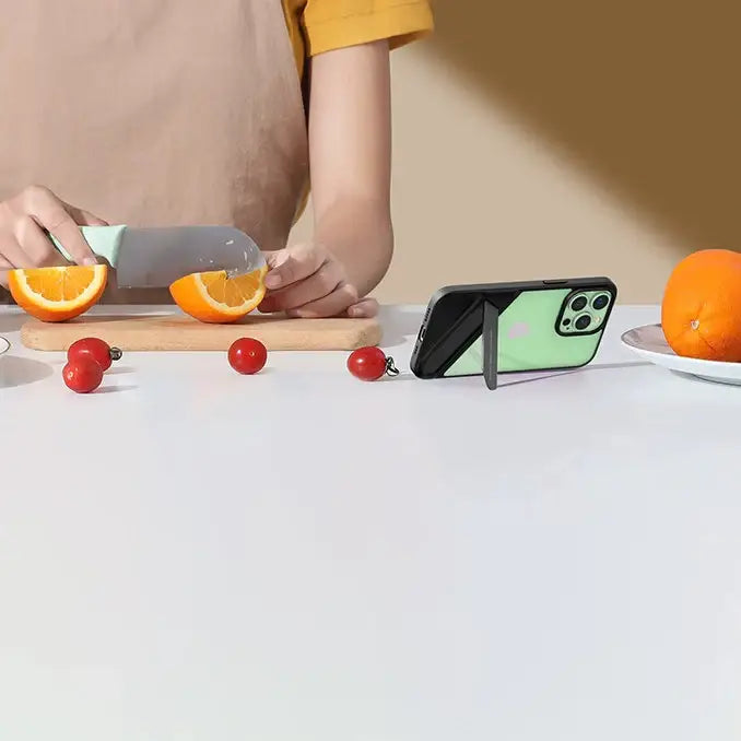 Ugreen Fusion Kickstand Case iPhone 13 Pro Hard Cover with Gel Frame and Stand black (90153) - Cell phone cases