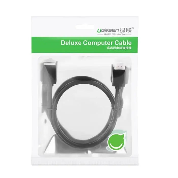 Ugreen HD107 10140 HDMI (Male) - HDMI (Female) 4K Cable 0.5 m - Black - Video cables<<<HurtelXML