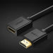 Ugreen HD107 10140 HDMI (Male) - HDMI (Female) 4K Cable 0.5 m - Black - Video cables<<<HurtelXML
