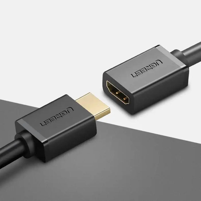 Ugreen HD107 10140 HDMI (Male) - HDMI (Female) 4K Cable 0.5 m - Black - Video cables<<<HurtelXML
