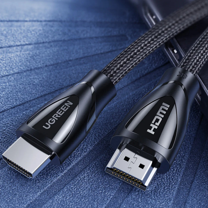 Ugreen HD140 80403 HDMI 2.1 / HDMI 2.1 cable 2m - black - Video cables<<<HurtelXML&&&Кабели аудио / видео<<<Аксесоари