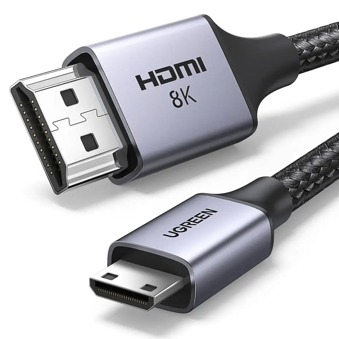 Ugreen HD163 15514 mini HDMI / HDMI 2.1 8K cable 1m - gray - Video cables<<<HurtelXML