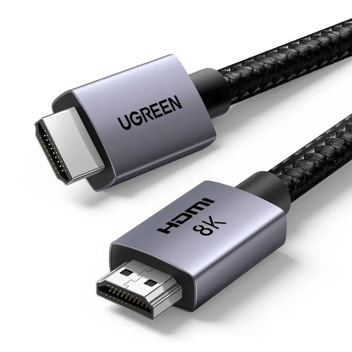 Ugreen HD171 25908 cable with HDMI 2.1 8K connectors certified 1 m - gray - Video cables<<<HurtelXML