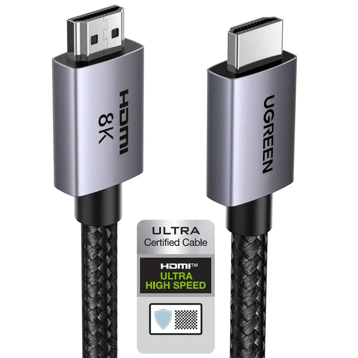 Ugreen HD171 35376 cable with HDMI 2.1 8K connectors certified 5 m - gray - Video cables<<<HurtelXML