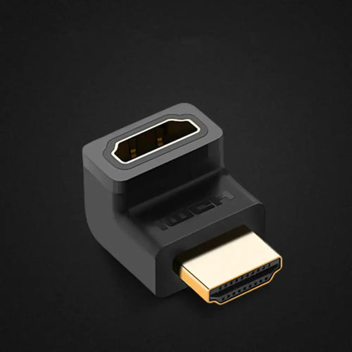 Ugreen HDMI (male) - HDMI (female) black adapter (HD112) - Video adapters<<<HurtelXML