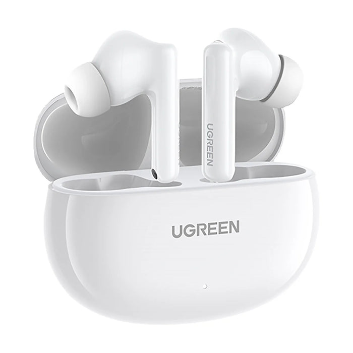 Ugreen HiTune T6 wireless headphones with ANC function + USB-A - USB-C cable - white - Headphones