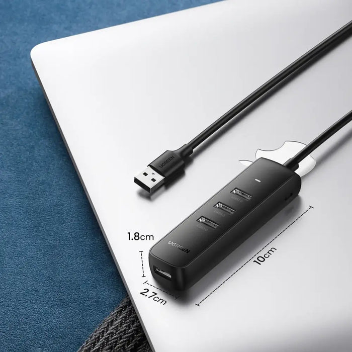 Ugreen HUB USB Type A splitter - 4x USB 3.2 Gen 1 black (CM416 80657) - USB hubs<<<HurtelXML
