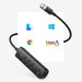 Ugreen HUB USB Type A splitter - 4x USB 3.2 Gen 1 black (CM416 80657) - USB hubs<<<HurtelXML