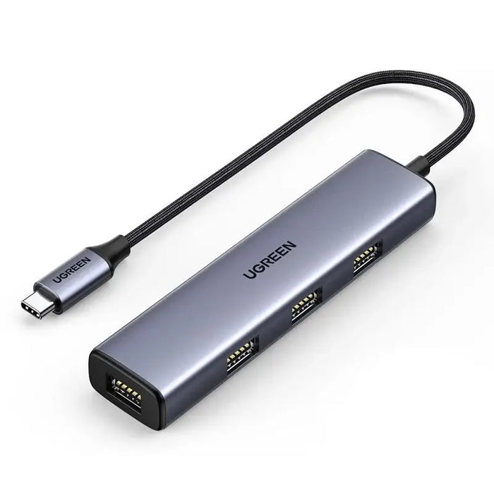 Ugreen HUB USB Type C splitter - 4x USB 3.2 Gen 1 silver (CM473 20841) - USB hubs<<<HurtelXML