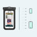 Ugreen LP186 60959 case waterproof IPX8 for 4-6.5’’ smartphone - black and transparent - Sport products<<<HurtelXML