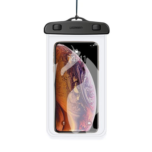Ugreen LP186 60959 case waterproof IPX8 for 4-6.5’’ smartphone - black and transparent - Sport products<<<HurtelXML