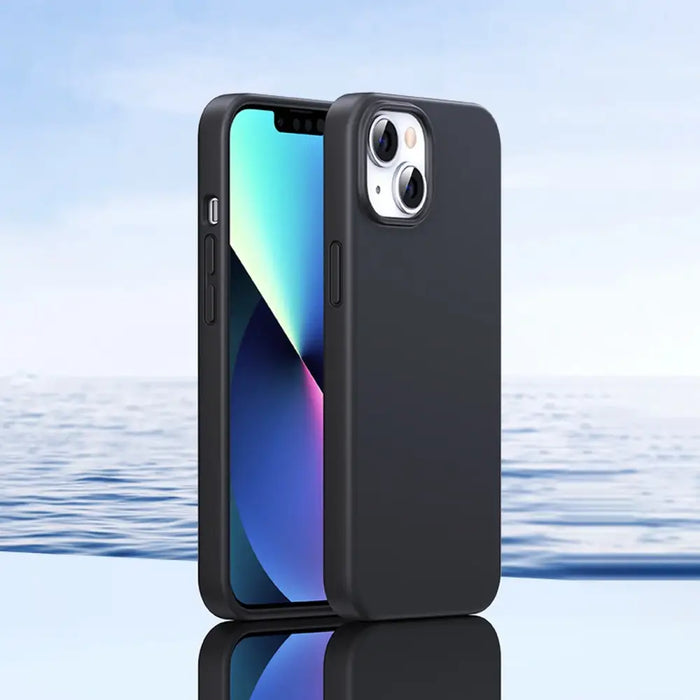 Ugreen LP626 Silky Silicone Protective Case Rubber Flexible Silicone Phone Case for iPhone 14 Plus Black (90920) - Cell