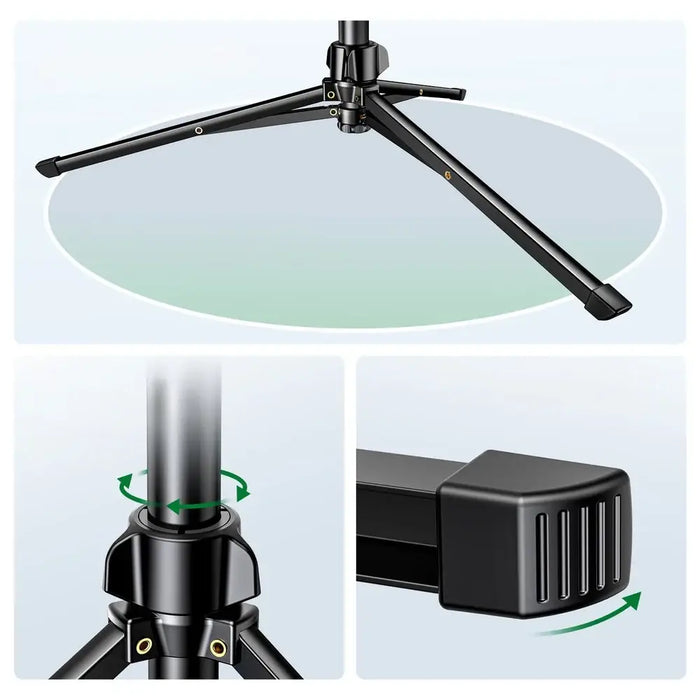 Ugreen LP680 selfie stick with stand and Bluetooth remote control 1.8m - black - Photo accessories<<<HurtelXML