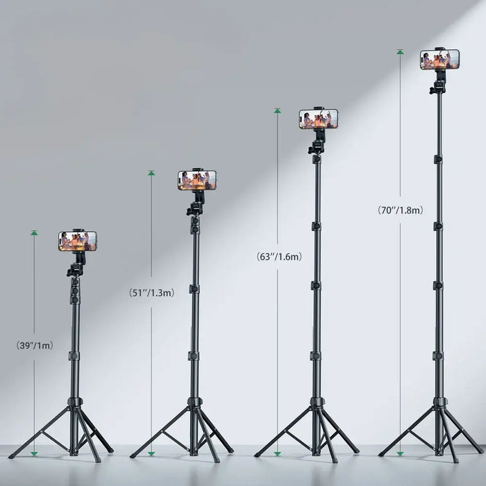 Ugreen LP680 selfie stick with stand and Bluetooth remote control 1.8m - black - Photo accessories<<<HurtelXML