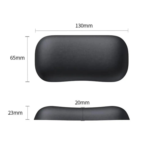 Ugreen LP839 Ergonomic Wrist Rest - Black - Rubber pad on the desk<<<HurtelXML