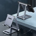 Ugreen metal aluminum folding phone holder tablet gray (LP263 80708) - Cell phone holders<<<HurtelXML&&&Notebooks