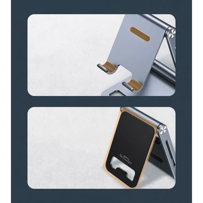 Ugreen metal aluminum folding phone holder tablet gray (LP263 80708) - Cell phone holders<<<HurtelXML&&&Notebooks