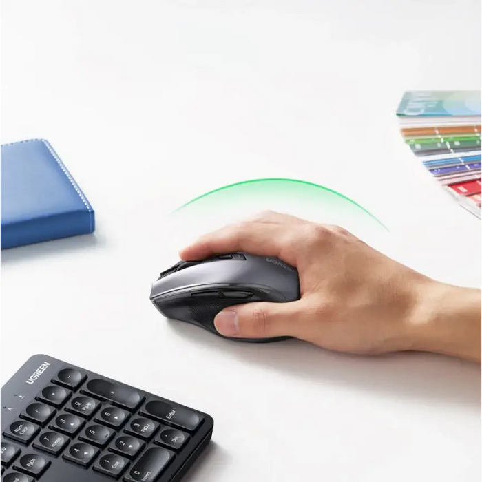Ugreen MK006 wireless mouse and keyboard set 2.4Ghz - black - Other office accessories<<<HurtelXML
