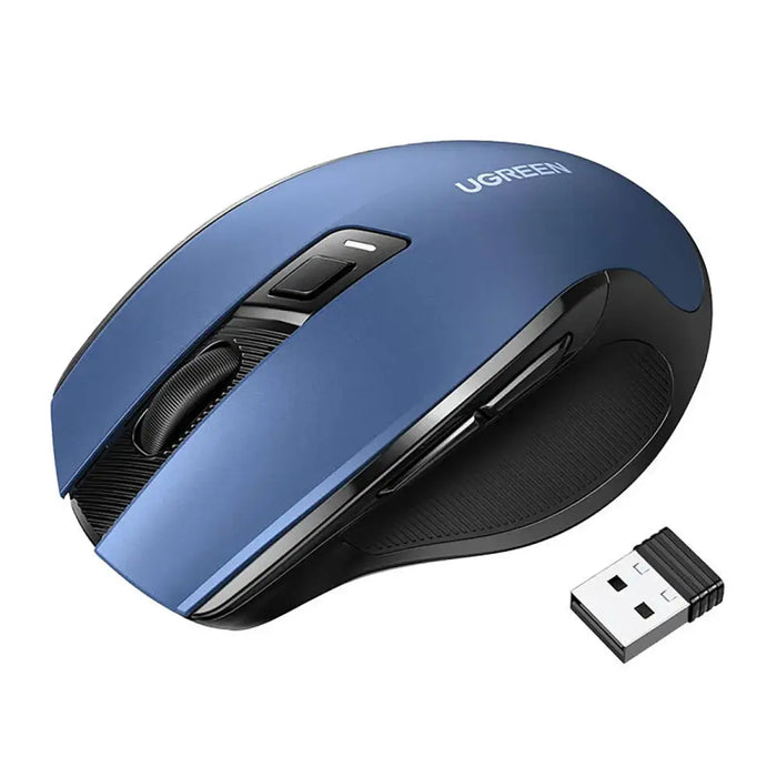 Ugreen MU006 optical wireless USB mouse 2.4GHz 4000 DPI - blue - Other office accessories<<<HurtelXML