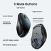 Ugreen MU101 ergonomic wireless mouse Bluetooth 2.4 GHz - blue - Other office accessories<<<HurtelXML
