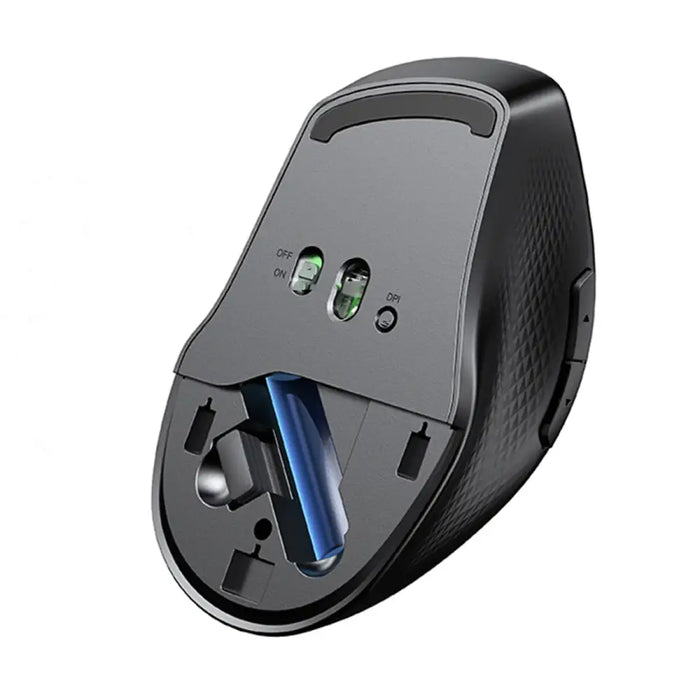Ugreen MU101 ergonomic wireless mouse Bluetooth 2.4 GHz - blue - Other office accessories<<<HurtelXML
