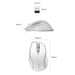 Ugreen MU101 ergonomic wireless mouse Bluetooth / 2.4 GHz - white - Other office accessories<<<HurtelXML