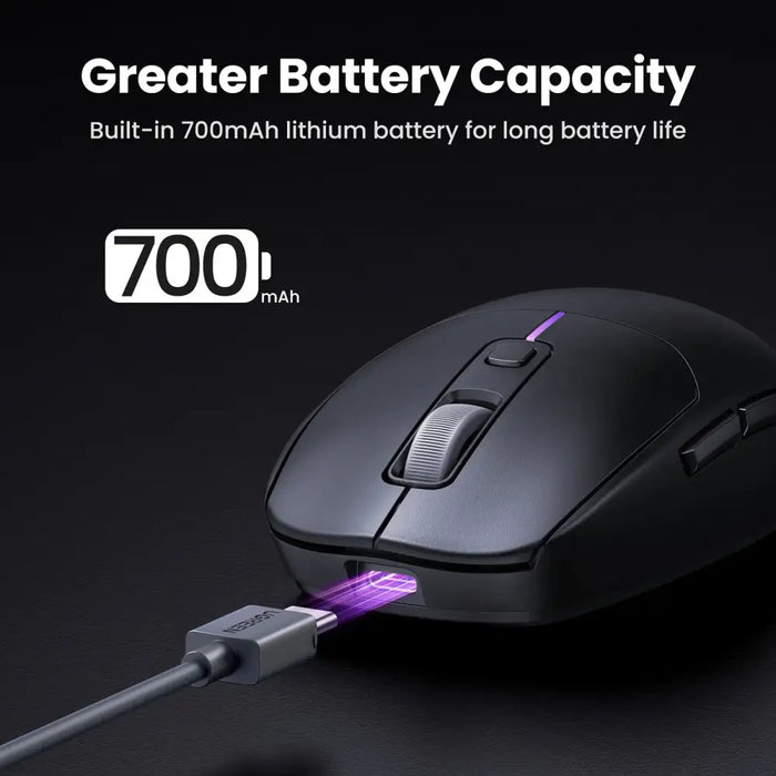 Ugreen MU103 Bluetooth 5.0 computer mouse / 2.4GHz USB receiver - black - Other office accessories<<<HurtelXML