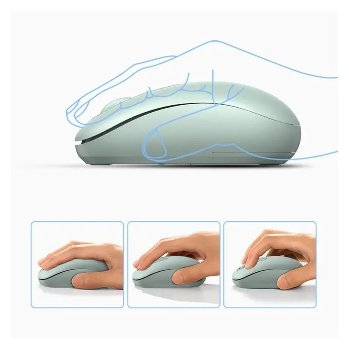 Ugreen MU105 USB 2.4GHz wireless mouse - green - Other office accessories<<<HurtelXML