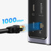 Ugreen Multifunction HUB 12in1 USB C USB HDMI DP RJ45 AUX SD TF gray (CM555) - USB hubs<<<HurtelXML