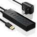Ugreen multifunctional HUB 7in1 USB-A - 7xUSB-A 5Gb/s black (US219) - USB hubs<<<HurtelXML