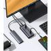 Ugreen multifunctional HUB 7in1 USB Type C - 7x USB Type A 3.0 PD DC 12V gray (CM481) - USB hubs<<<HurtelXML