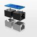 Ugreen Network Connector Ethernet RJ45 10 Gbps Network Cable Connector Black (NW114 20390) - Network