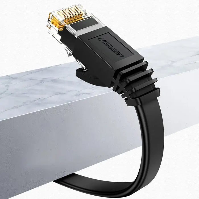 Ugreen NW102 50180 Flat Network LAN Ethernet Cable Cat. 6 15m - Black - Network cables<<<HurtelXML