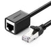 Ugreen NW112 11281 Network Ethernet Cable RJ45 (Female) - RJ45 (Male) F/UTP Cat. 6 1 Gbps 2m - black - Network