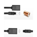 Ugreen NW112 11281 Network Ethernet Cable RJ45 (Female) - RJ45 (Male) F/UTP Cat. 6 1 Gbps 2m - black - Network