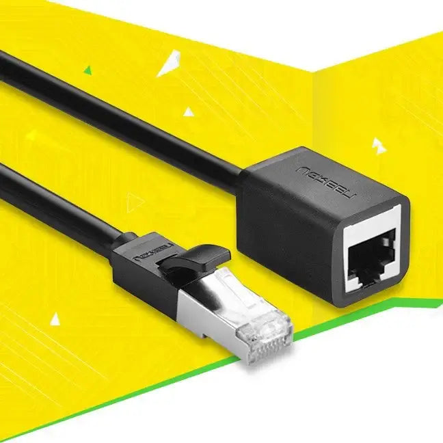 Ugreen NW112 11283 Network Ethernet Cable RJ45 (Female) - RJ45 (Male) F/UTP Cat. 6 1 Gbps 5m - black - Network