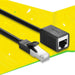 Ugreen NW112 11283 Network Ethernet Cable RJ45 (Female) - RJ45 (Male) F/UTP Cat. 6 1 Gbps 5m - black - Network