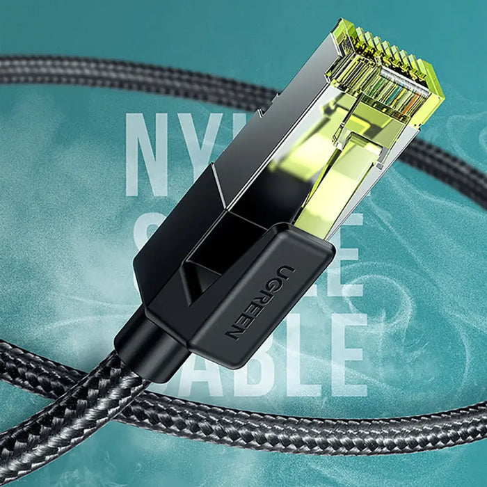 Ugreen NW150 30791 Ethernet RJ45 Cat 7 10Gbps 10m Cable - Black - Network cables<<<HurtelXML