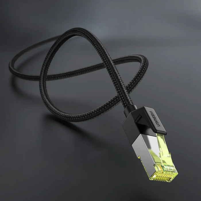 Ugreen NW150 80421 Ethernet RJ45 Cat 7 10Gbps Cable 1m - Black - Network cables<<<HurtelXML
