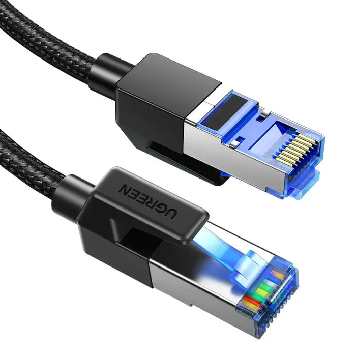 Ugreen NW153 Ethernet RJ45 Cat8 Cable Copper Core 1.5m - Black - Network cables<<<HurtelXML