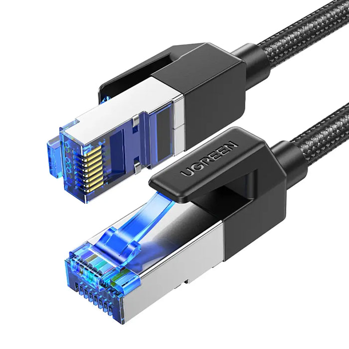 Ugreen NW153 Ethernet RJ45 Cat8 Cable Copper Core 1.5m - Black - Network cables<<<HurtelXML
