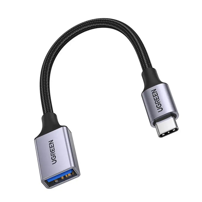 Ugreen OTG adapter cable USB-C (male) - USB-A (female) 5Gb/s 0.15m black (US378) - USB adapters<<<HurtelXML