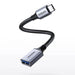 Ugreen OTG adapter cable USB-C (male) - USB-A (female) 5Gb/s 0.15m black (US378) - USB adapters<<<HurtelXML