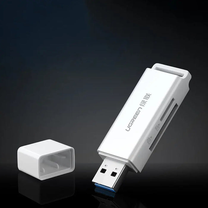 Ugreen Portable TF/SD Card Reader for USB 3.0 Black (CM104) - Flash card readers<<<HurtelXML